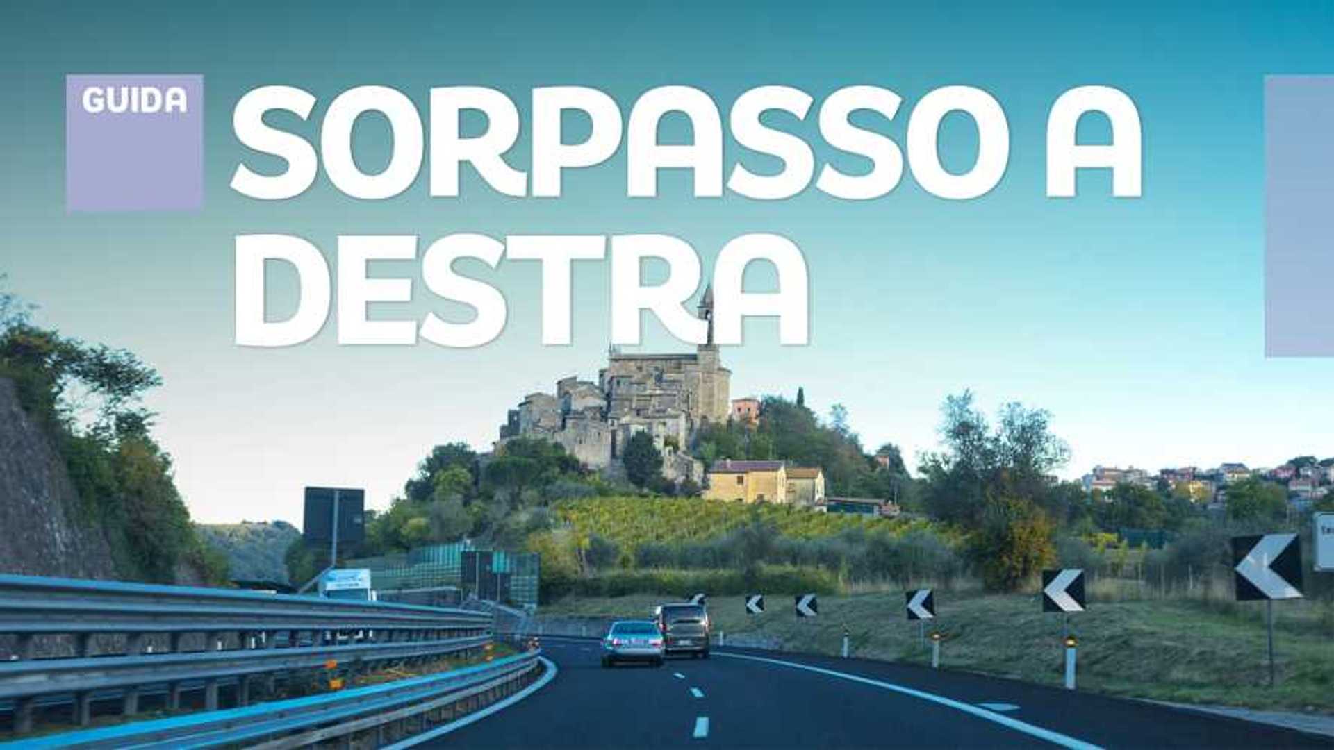 Sorpasso, a destra si può fare?