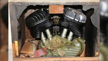 1942 Harley-Davidson WLA 45 Crated Engine