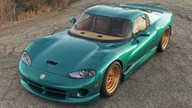 Mid-engine Dodge Viper rendering