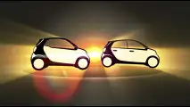 smart fortwo e forfour, il teaser