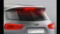 Nuova Kia Sorento, primi disegni
