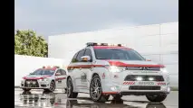 Mitsubishi Outlander e Lancer Evo, auto di sicurezza per la Pikes Peak 2013