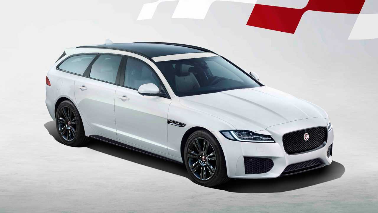 Jaguar XF Chequered Flag