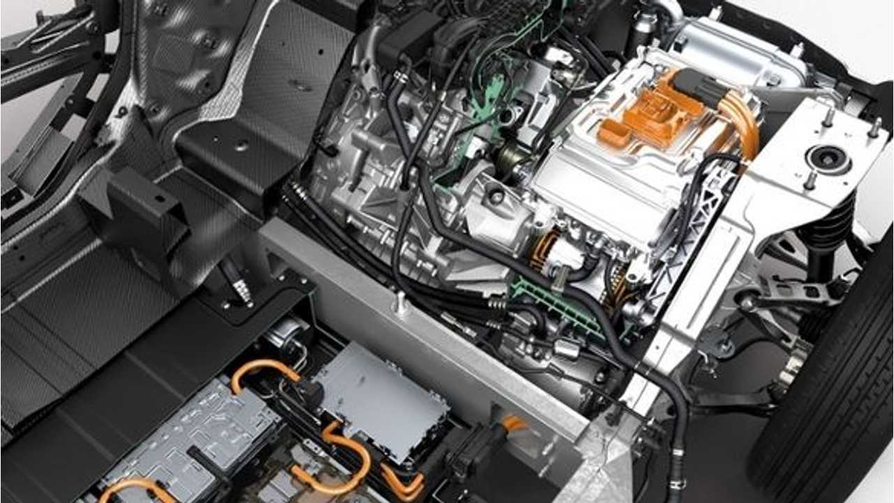 A Closer Look At BMW's 34 hp Extended Range Generator's Location Behind The Rear Seats