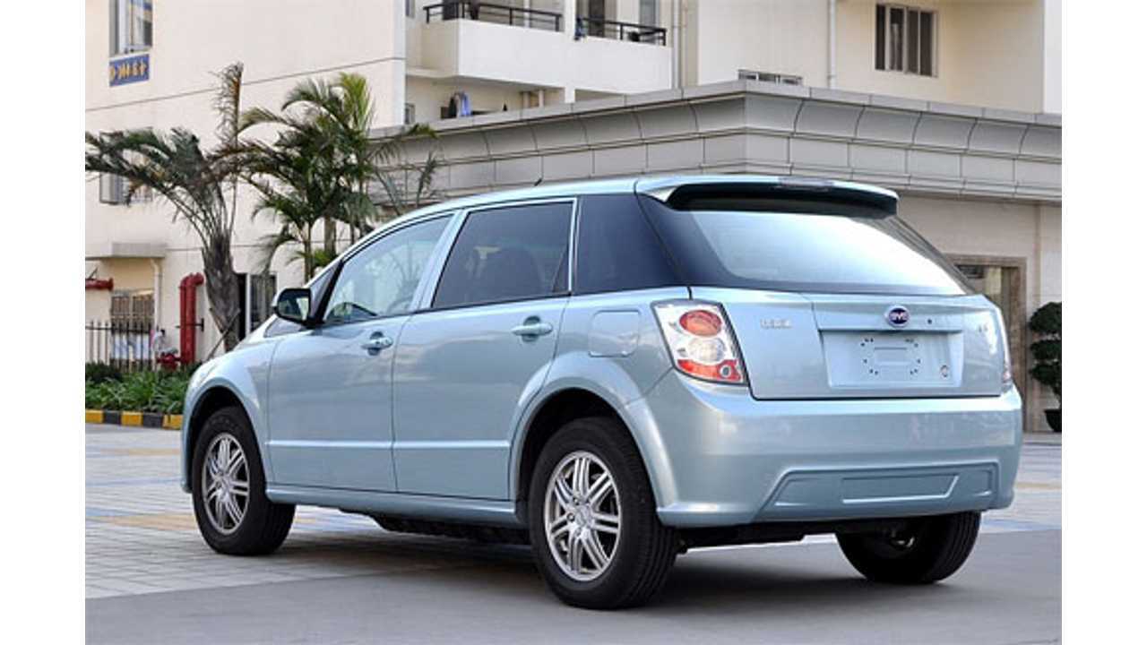 The BYD e6 Is Technically A 5 Door Hatch Crossover