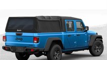 2020 Jeep Gladiator rendered with bed topper