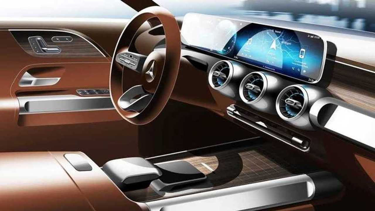 Intérieur concept Mercedes GLB