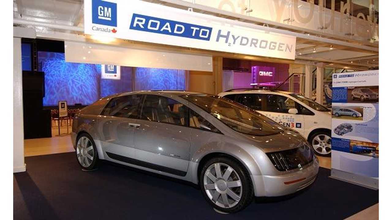 GM on Hydrogen in 2002: Available In 2010. GM on Hydrogen in 2010: