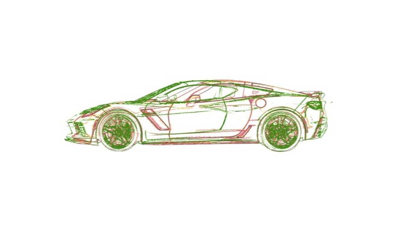 C8 Corvette Size Overlay
