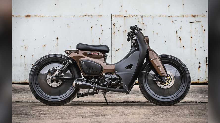 K-Speed Teams With Storm Aeropart On This Honda Super Cub