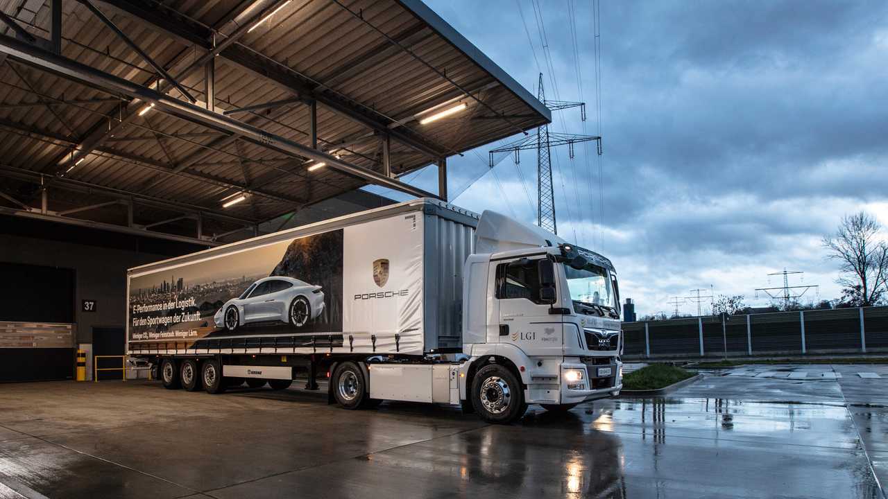 MAN eTGM e Porsche
