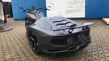 Triciclo con zaga de Lamborghini