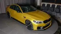 BMW M5 Competition Austin Yellow
