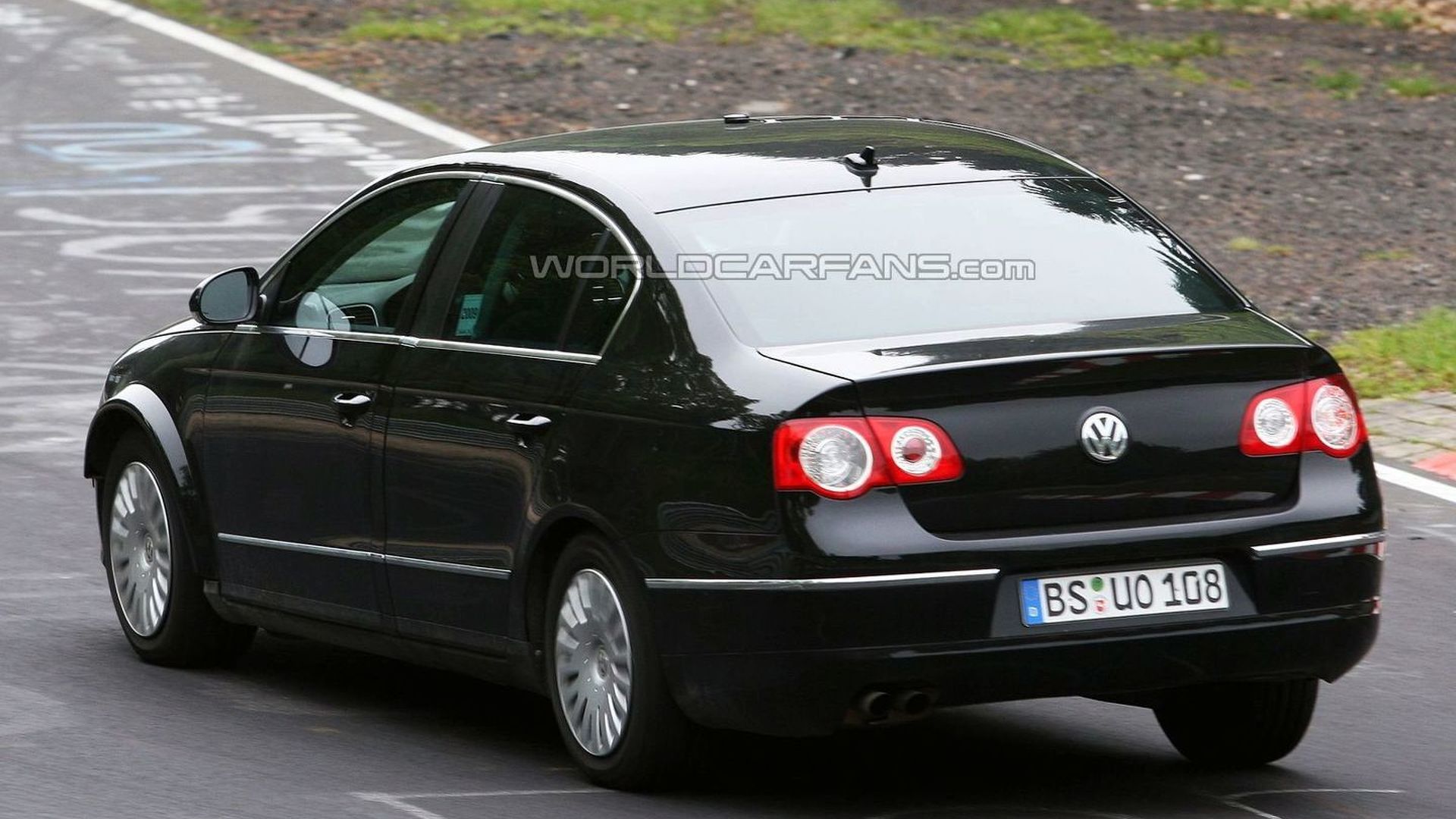 Next Gen VW Passat Mule Spied Again At Nurburgring Motor1 Photos