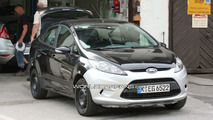 2011 Ford Fiesta sedan spy photo