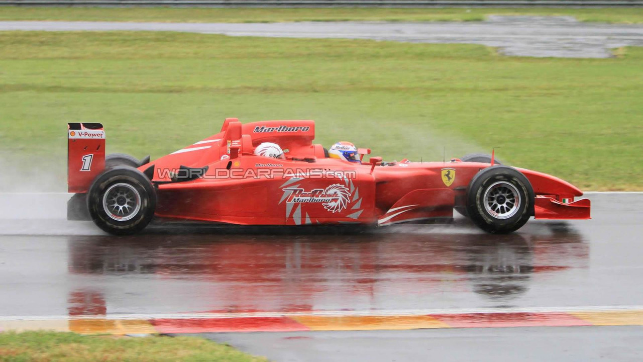 Ferrari F1 3 Seater Marlboro Red Rush Spied Testing In Fiorano