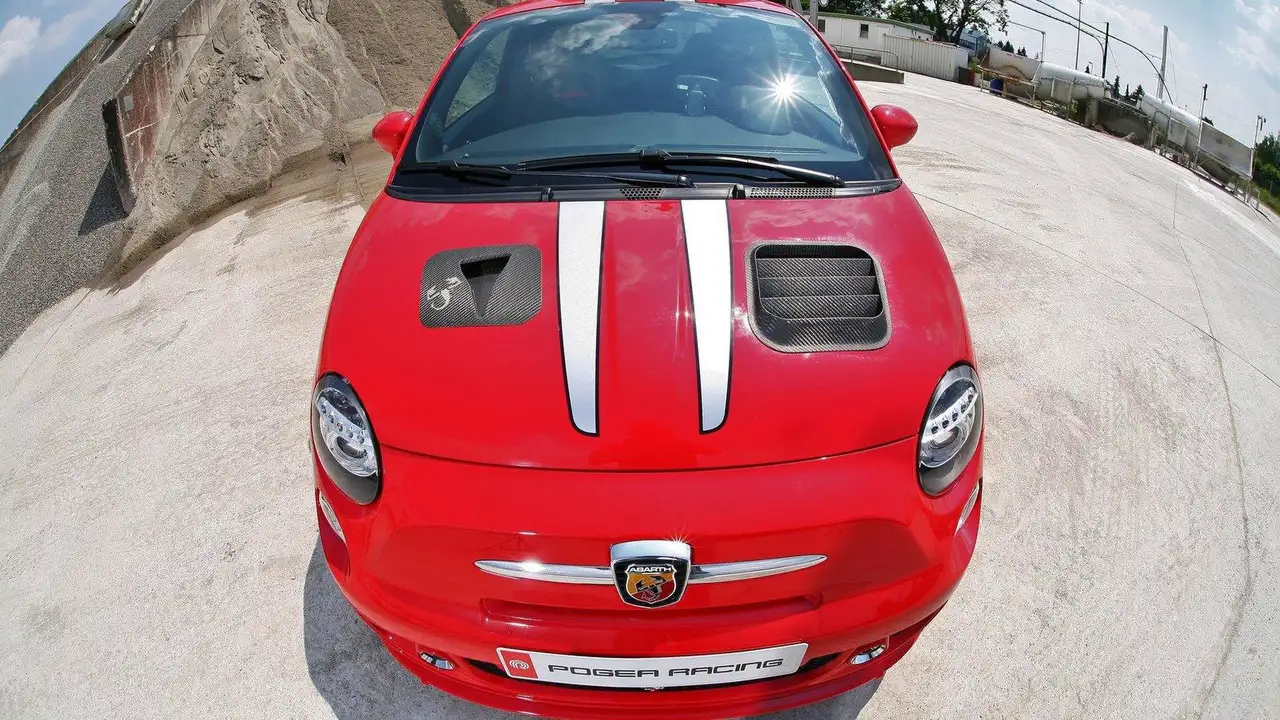 Fiat 500 Ferrari Dealers Edition With 268 Ps By Pogea Racing