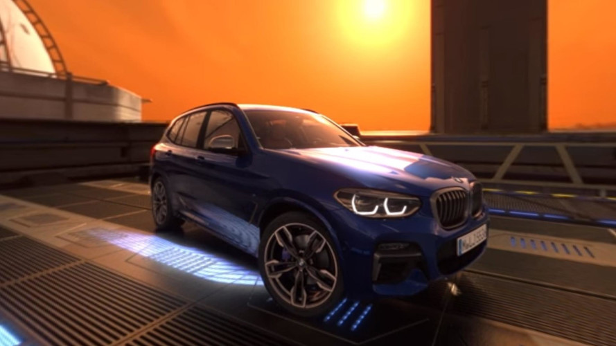 2018 BMW X3 virtual test drive on Mars