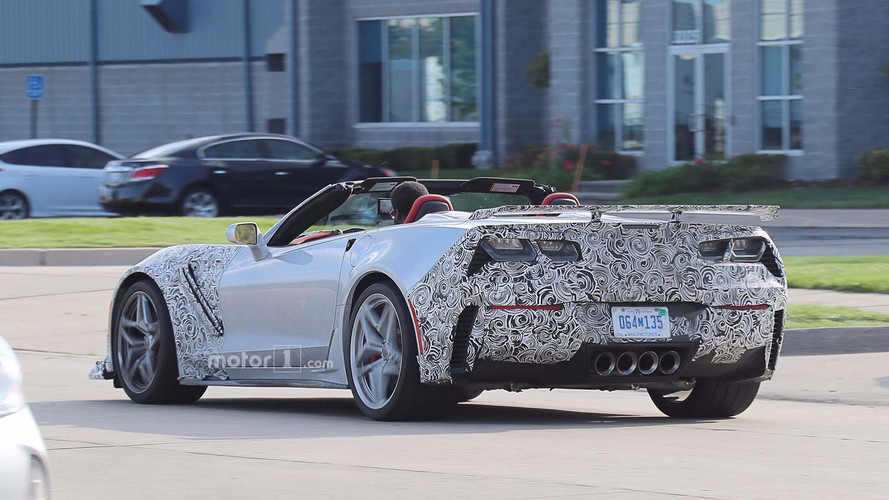 2018 Chevrolet Corvette ZR1 spy photo