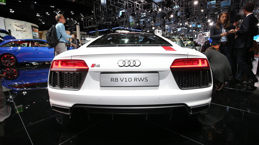 Audi R8 V10 RWS live images