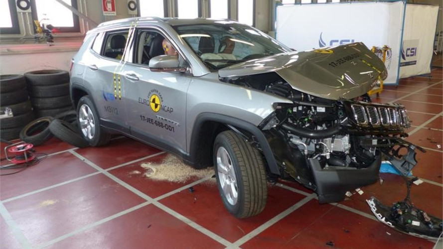 Jeep Compass e Ford Fiesta - Euro NCAP