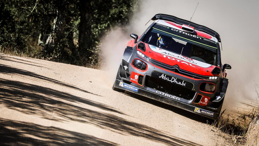 Sébastien Loeb teste la Citroën C3 WRC