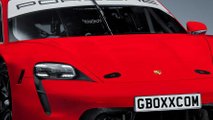 Porsche Tacycan RSR Rendering