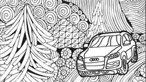 Seiten aus dem Audi-Malbuch