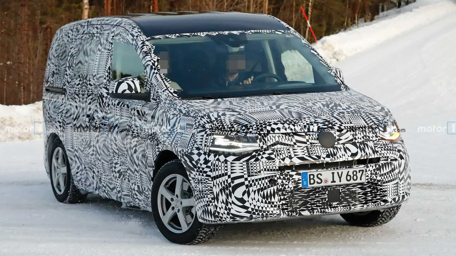 2021 Vw Caddy Spy Video Is A Reality Check About The Van S Styling