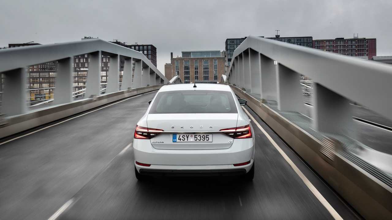 Skoda Superb iV, prima prova