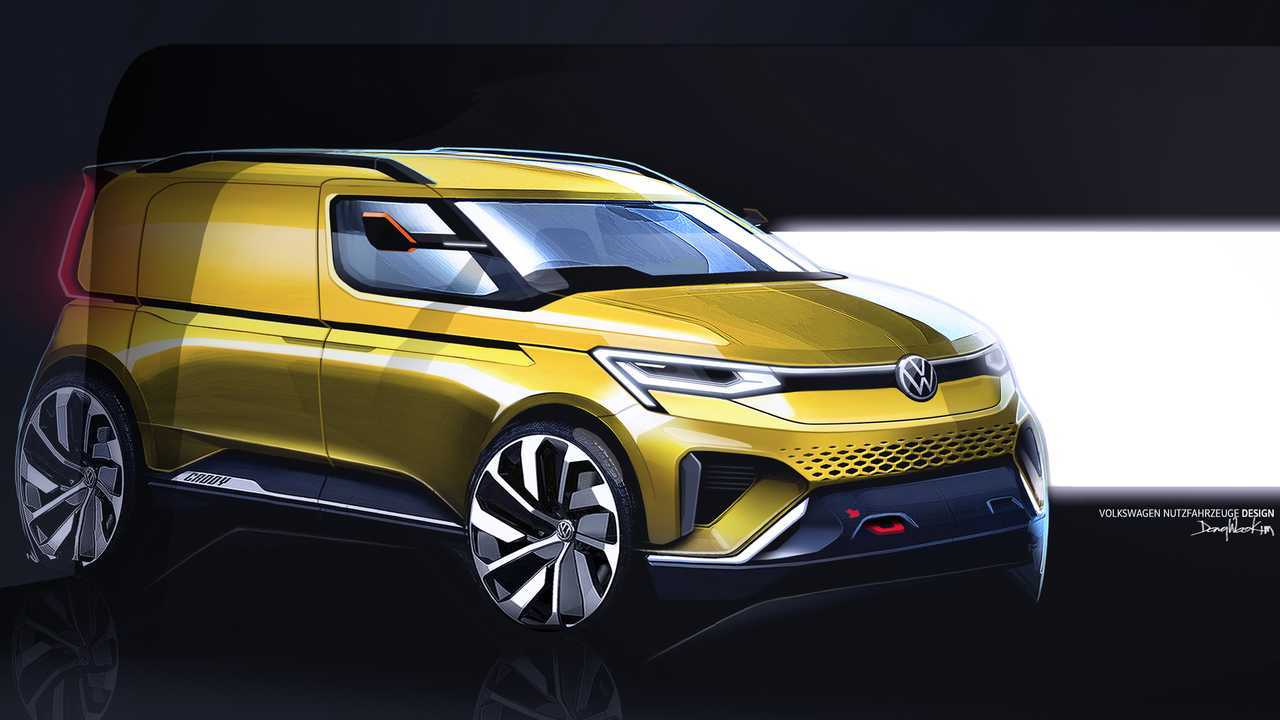 Volkswagen Caddy 5 disegni ufficiali
