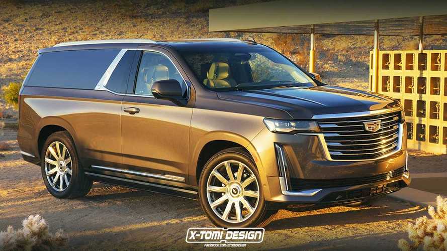 Yeni Cadillac Escalade'in 2 kapılısı olsa nasıl görünürdü?