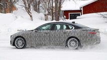2021 Makyajlı Jaguar XF Casus Fotoğraflar