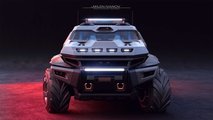 Armortruck SUV Rendering by Milen Ivanov