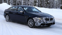 2014 BMW 5-Series facelift spy photo 23.01.2013 / Automedia