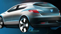 Dacia Logan II, Sandero II, Sandero II Stepway sketches