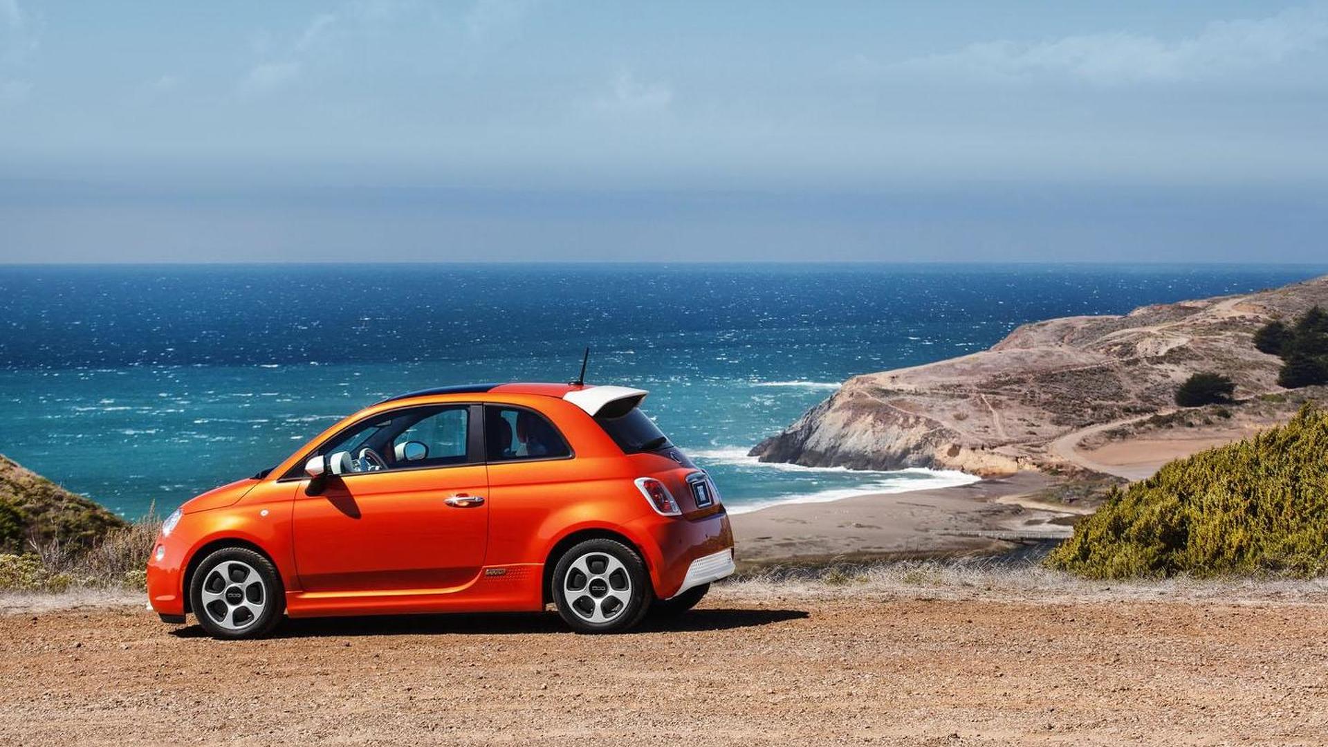 Fiat 500 электромобиль