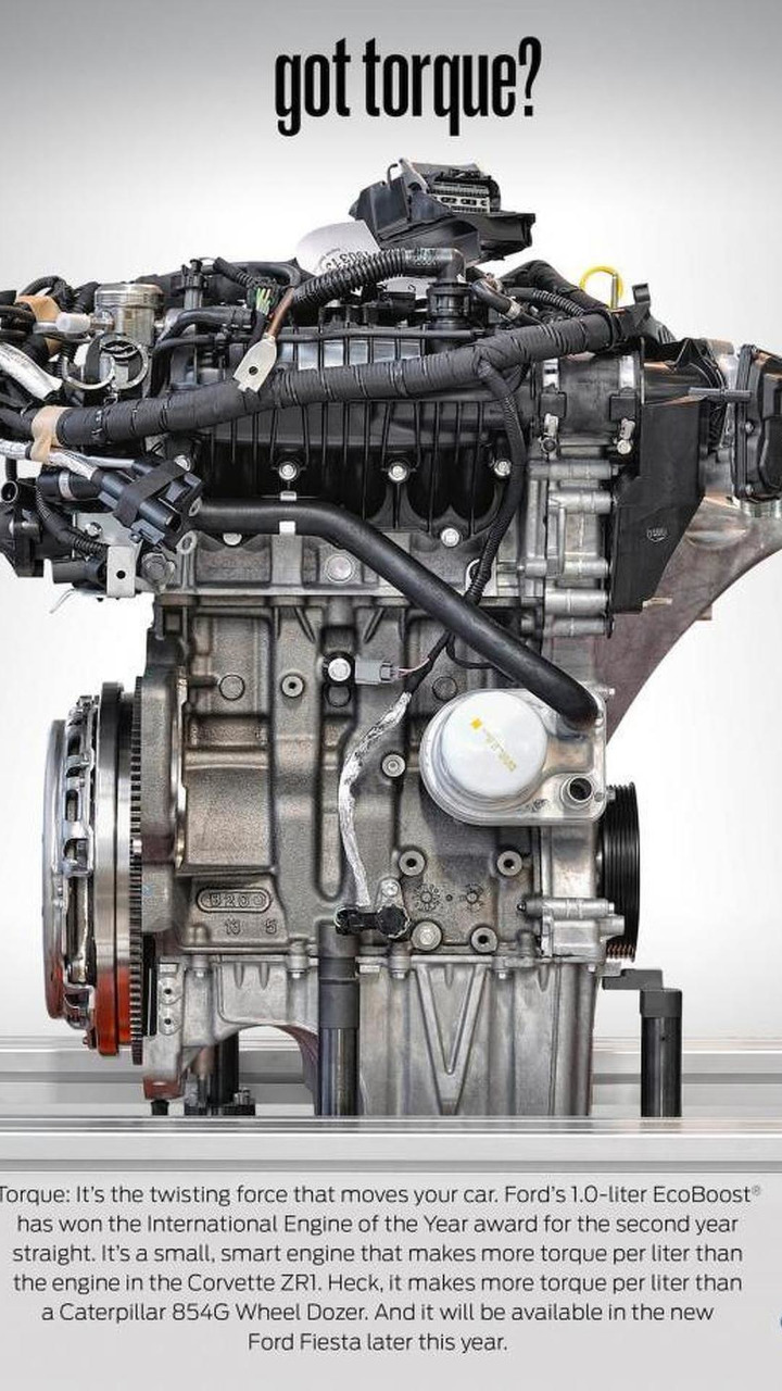 Ford 1.0liter EcoBoost is 'International Engine of the Year' for the