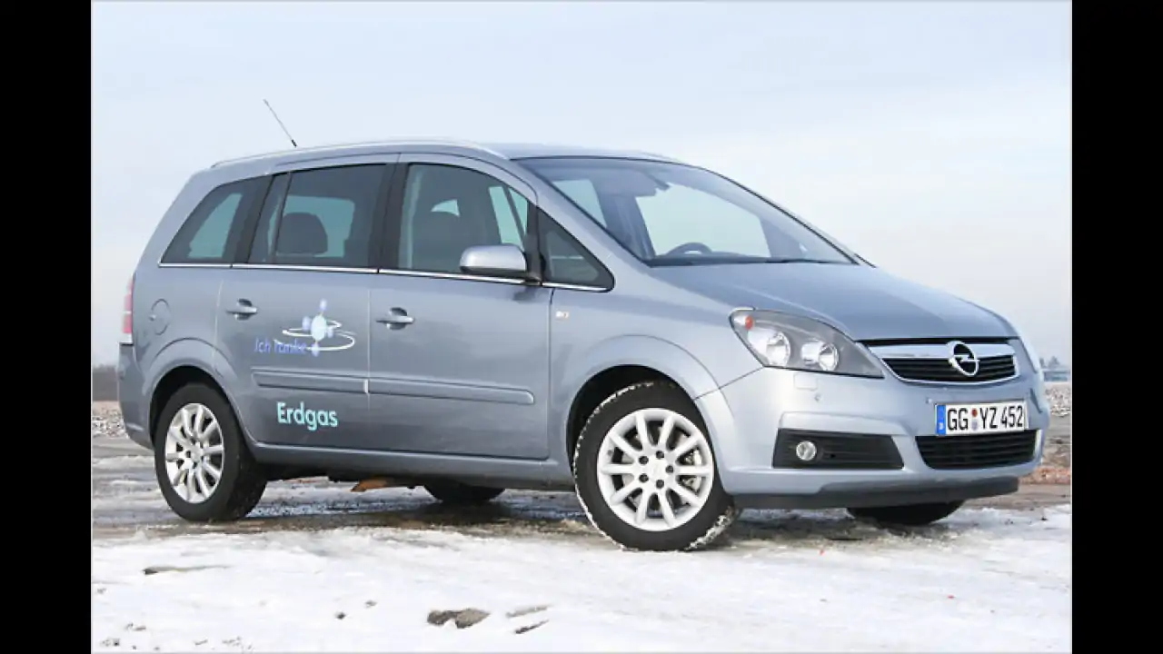Opel Zafira 1 6 Cng Ecoflex Einmal Ordentlich Gas Geben