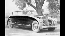 1932 in Genf: Das Schnellfahrzeug Maybach Zeppelin mit Stromlinien-Karosserie war bis zu 165 km/h schnell