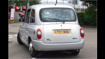 London Taxi fliegt ab