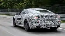BMW M8 camouflaged prototype