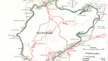 Map of the Nordschleife in 1936
