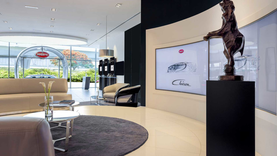 Bugatti Dubai showroom