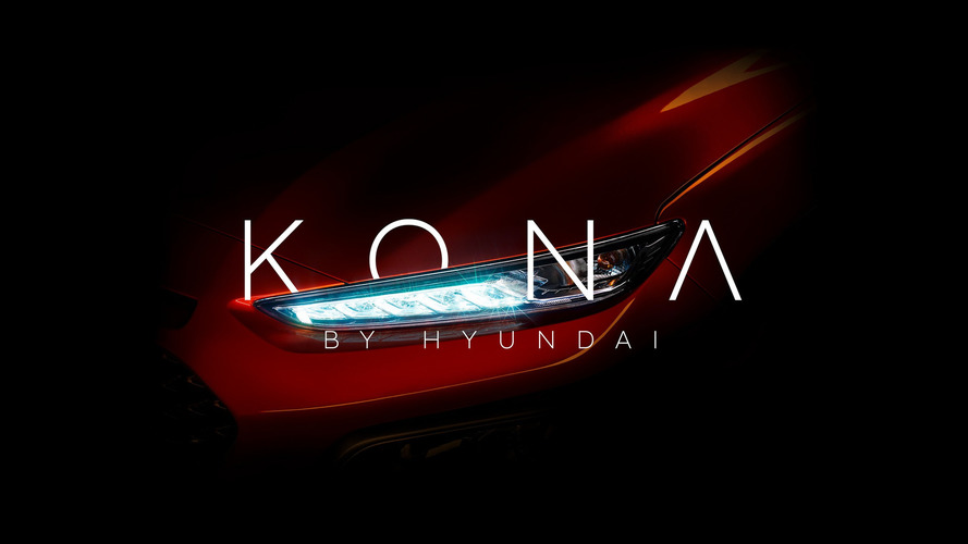 Kona é o nome do novo crossover compacto da Hyundai