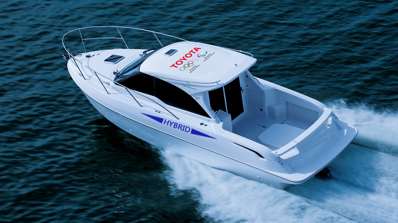 bateau hybride Toyota