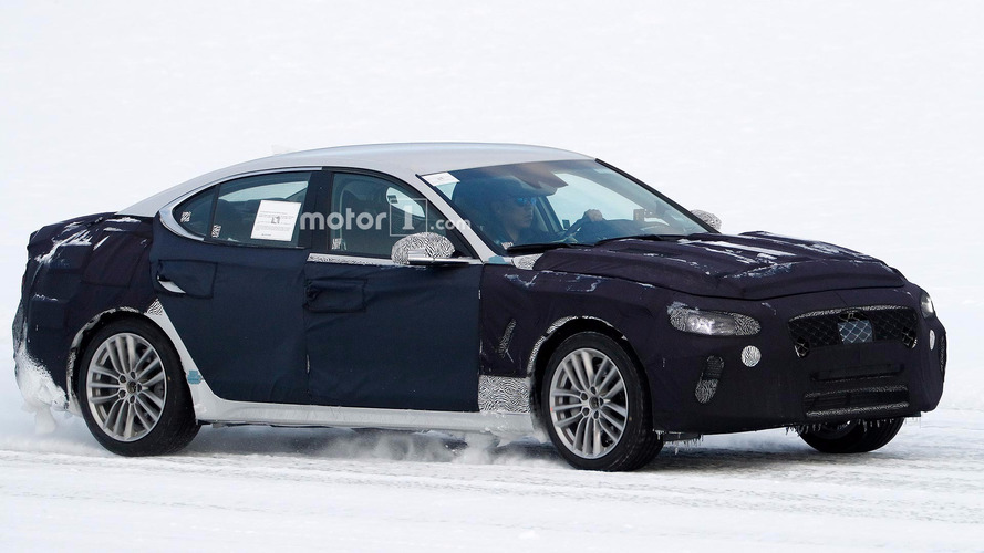 Genesis G70 Spy Pics