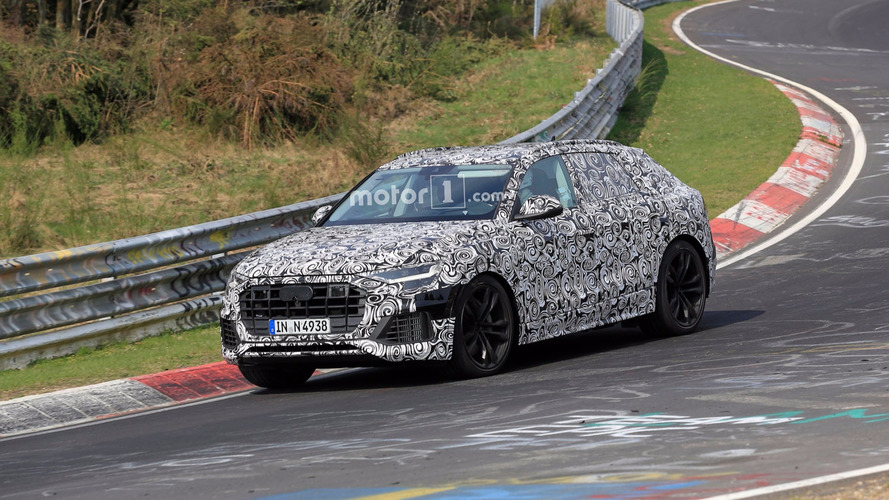 Audi Q8 Is Spied Turning Laps At The Nurburgring