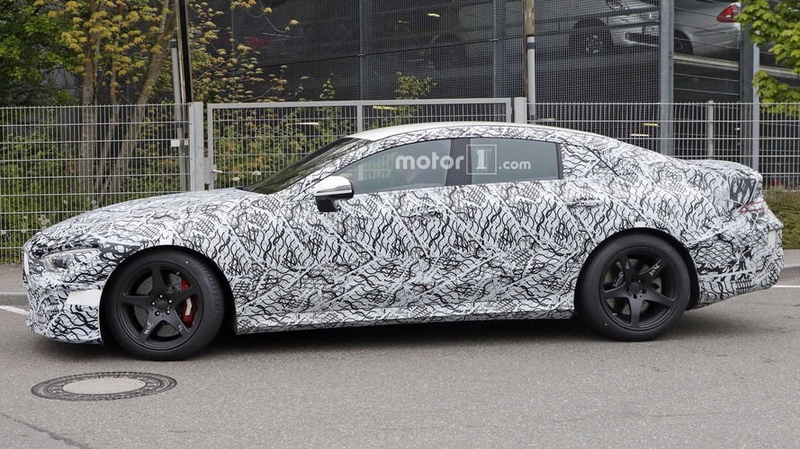 2019 Mercedes-AMG GT Sedan spy photo