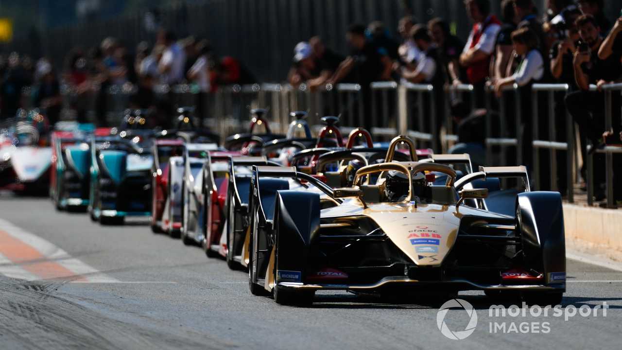 Andre Lotterer Formula E pre-season testing Valencia Spain